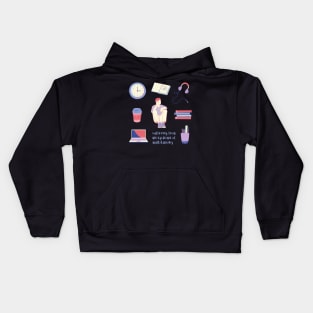 suffering from an epidemic of multitasking Kids Hoodie